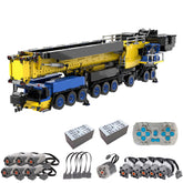 V3.0 1/20 2.4G RC Mobile LTM1750-9.1 All-terrain Crane Building Blocks Construction Vehicle Model (7778PCS)